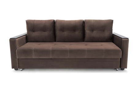 Диван еврокнижка Денвер коричневый