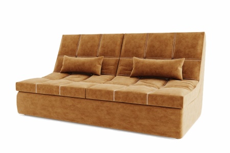 Диван прямой Коста-Рика-3 с ножками-кубышками (Ш-1850 х Г-960 х В-1020 мм)/Разные Цвета