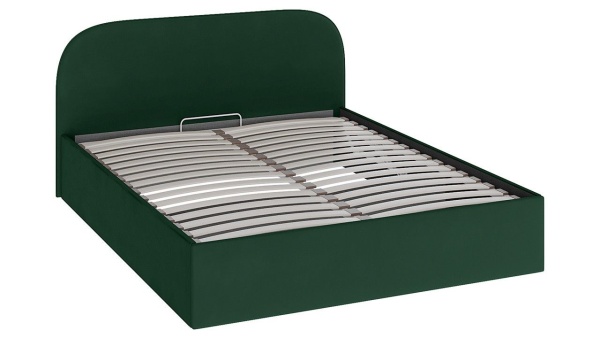 Кровать с Подъемным Механизмом «Шерри» Велюр Зеленый/(Спальное Место 1600 х 2000 мм)