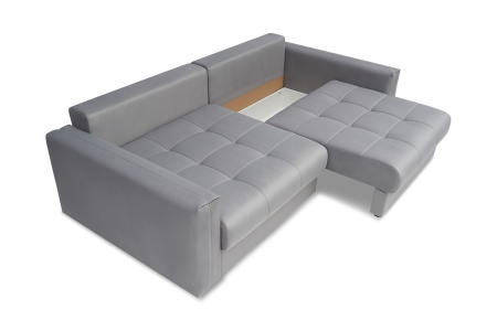 Диван тик-так Монарх серый