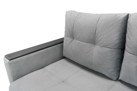 Диван еврокнижка Денвер серый