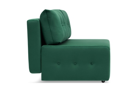 Диван еврокнижка Сити изумрудный