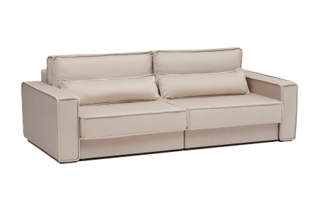 Диван тик-так Сохо 3-х местный бежевый
