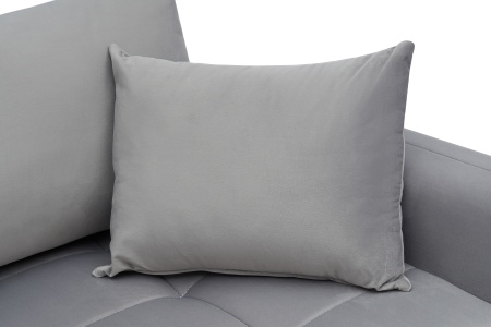 Диван тик-так Монарх серый