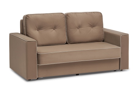 Диван еврокнижка Берген коричневый