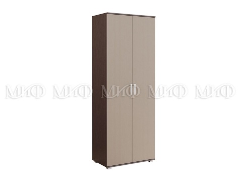 Шкаф 2-х Створчатый Олеандр Венге/Дуб Беленый (Ш-800 × В-2120 × Г-470 мм)