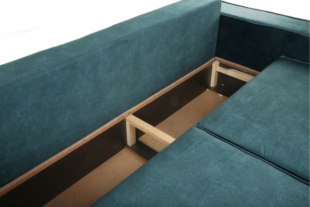 Диван еврокнижка Лофт аквамарин