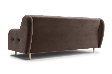 Диван книжка Глосс коричневый