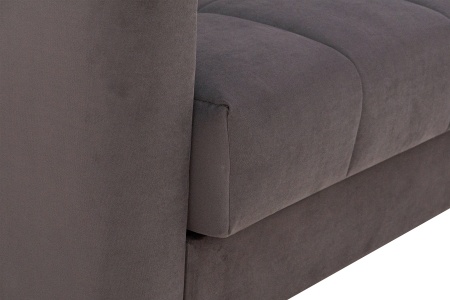 Диван аккордеон Мартин темно-серый