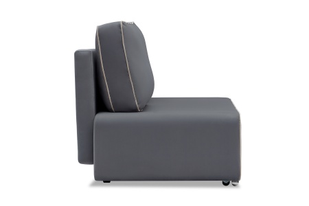 Диван еврокнижка Нео темно-серый