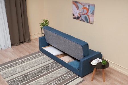 Диван книжка Прайм синий