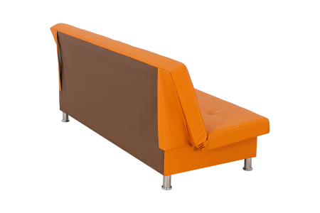 Диван клик-кляк Бомонд оранжевый