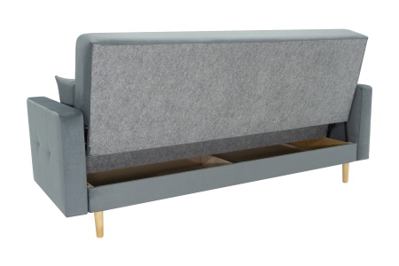 Диван книжка Фиеста Лайт серый