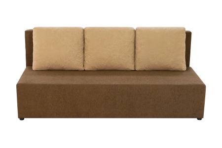Диван еврокнижка Нексус коричнево-бежевый