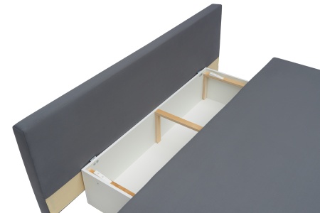 Диван еврокнижка Нео темно-серый