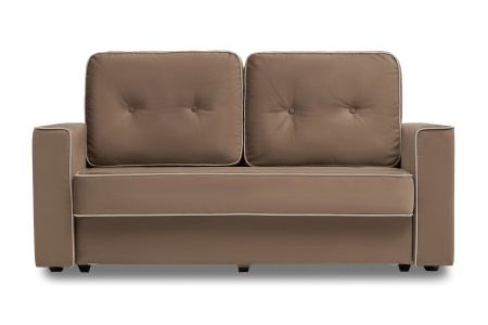 Диван еврокнижка Берген коричневый