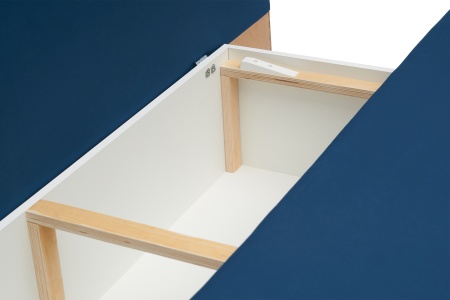 Диван еврокнижка Нео темно-синий