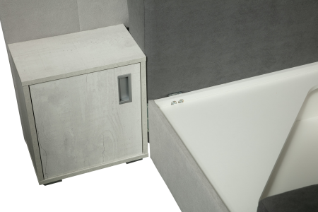 Диван трансформер Даллас темно-серый / светло-серый