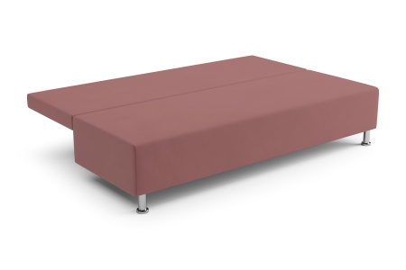 Диван еврокнижка Канна розовый