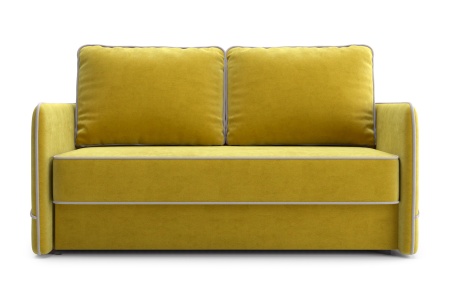 Диван еврокнижка Энерджи горчичный