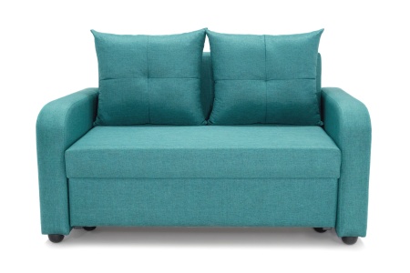 Диван Бруно рогожка зеленая