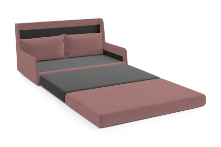 Диван откидной Немо розовый