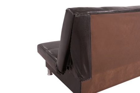 Диван клик-кляк Бомонд темно-коричневый