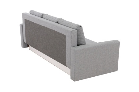 Диван еврокнижка Олимп серый