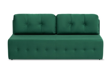 Диван еврокнижка Сити изумрудный