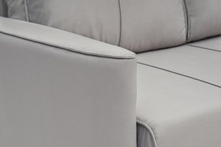 Диван еврокнижка Колибри серый