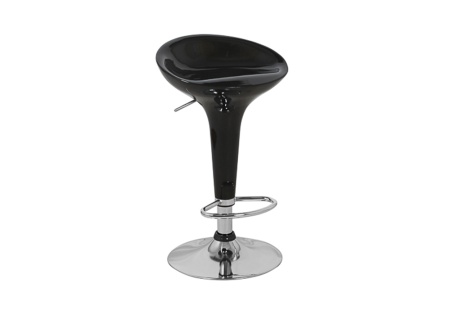 Стул барный Бомба черный
