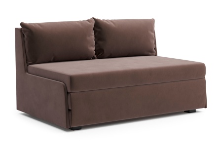 Диван откидной Немо коричневый