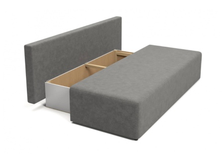 Диван еврокнижка Нексус серый