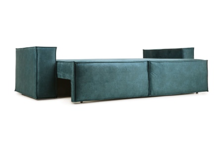 Диван еврокнижка Лофт аквамарин