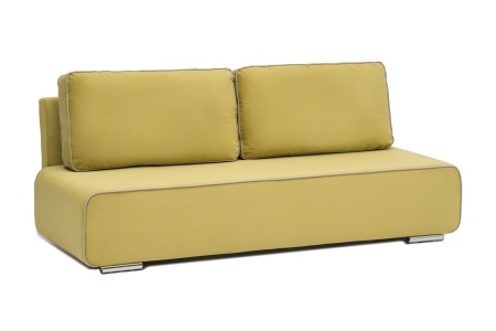 Диван еврокнижка Нео горчичный