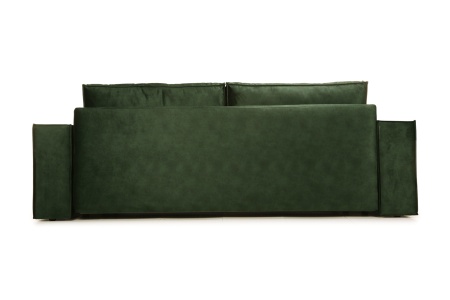 Диван еврокнижка Лофт изумрудный