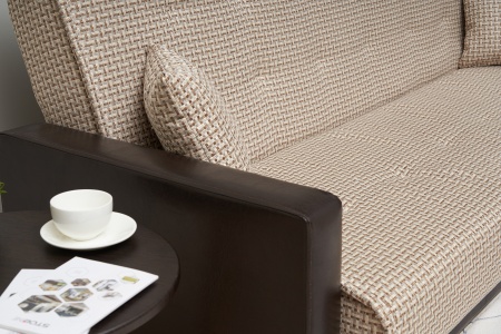 Диван книжка Лондон рогожка микс бежевая