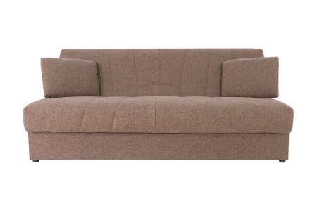 Диван книжка Ручеек рогожка коричневая