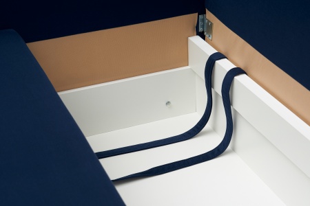 Диван еврокнижка Инсайд темно-синий