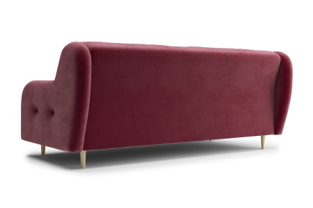 Диван книжка Глосс бордовый