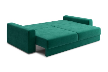Диван тик-так Омега изумрудный