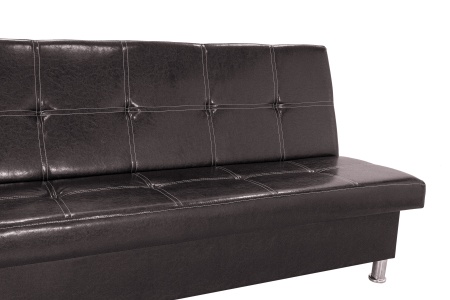 Диван клик-кляк Бомонд темно-коричневый
