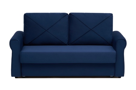 Диван еврокнижка Лира темно-синий