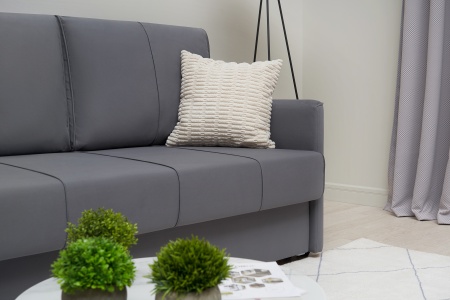 Диван еврокнижка Колибри темно-серый