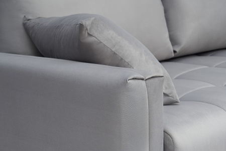 Диван тик-так Монарх серый