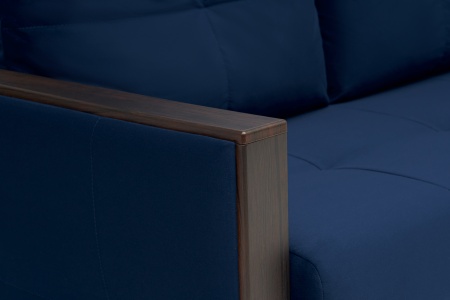 Диван еврокнижка Инсайд темно-синий