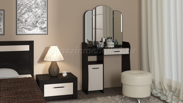 Туалетный Столик с Зеркалом Софи №1 Разные Цвета/Ш-786 × Г-330 × В-1520 мм