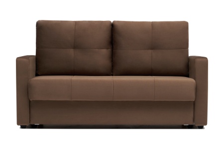 Диван шагающая еврокнижка Вита коричневый