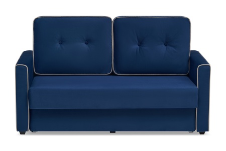 Диван еврокнижка Леон темно-синий