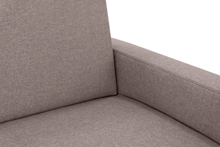 Диван выкатной Виктория-5 коричневый